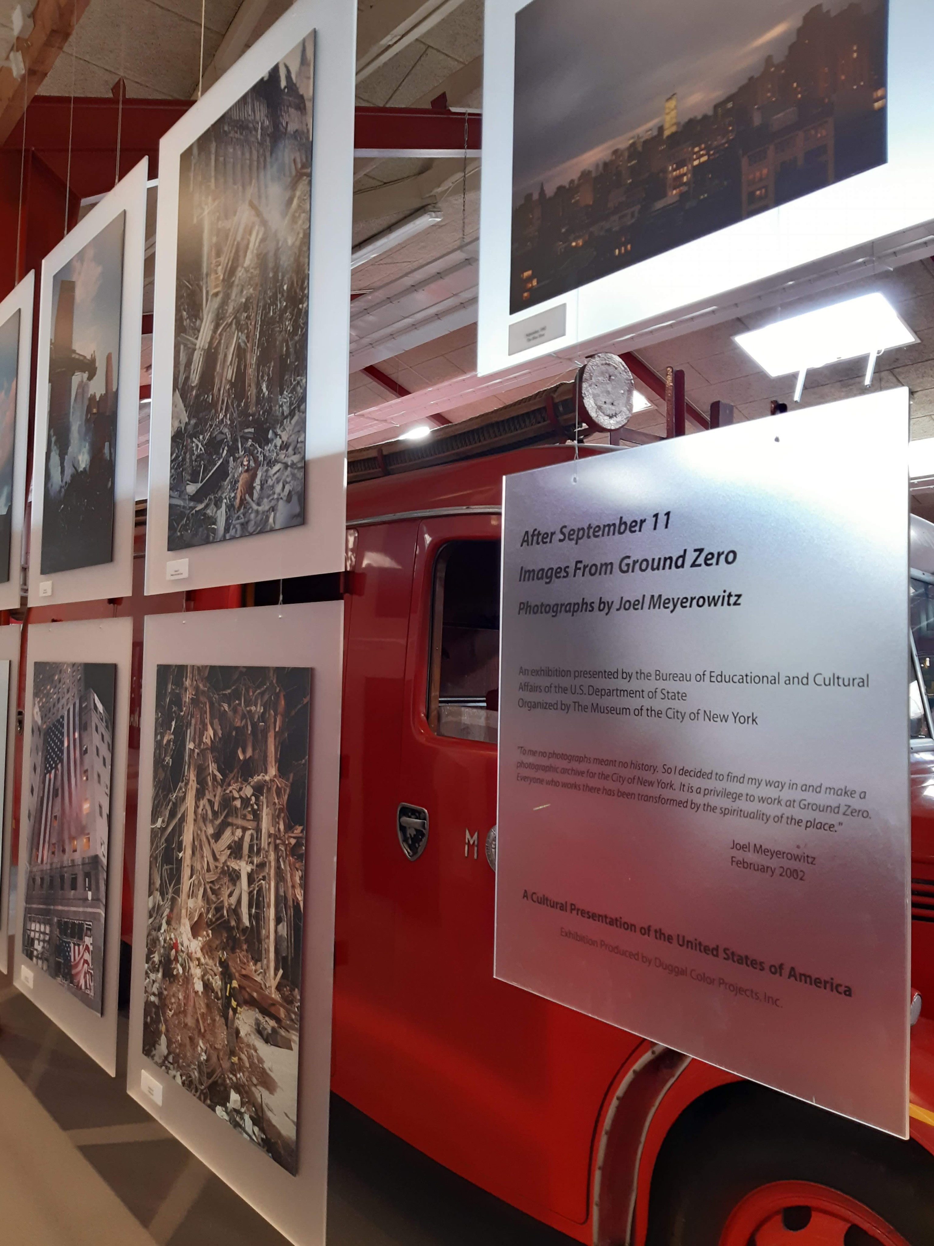 brandbilmuseet fire truck museum 9/11 tribute