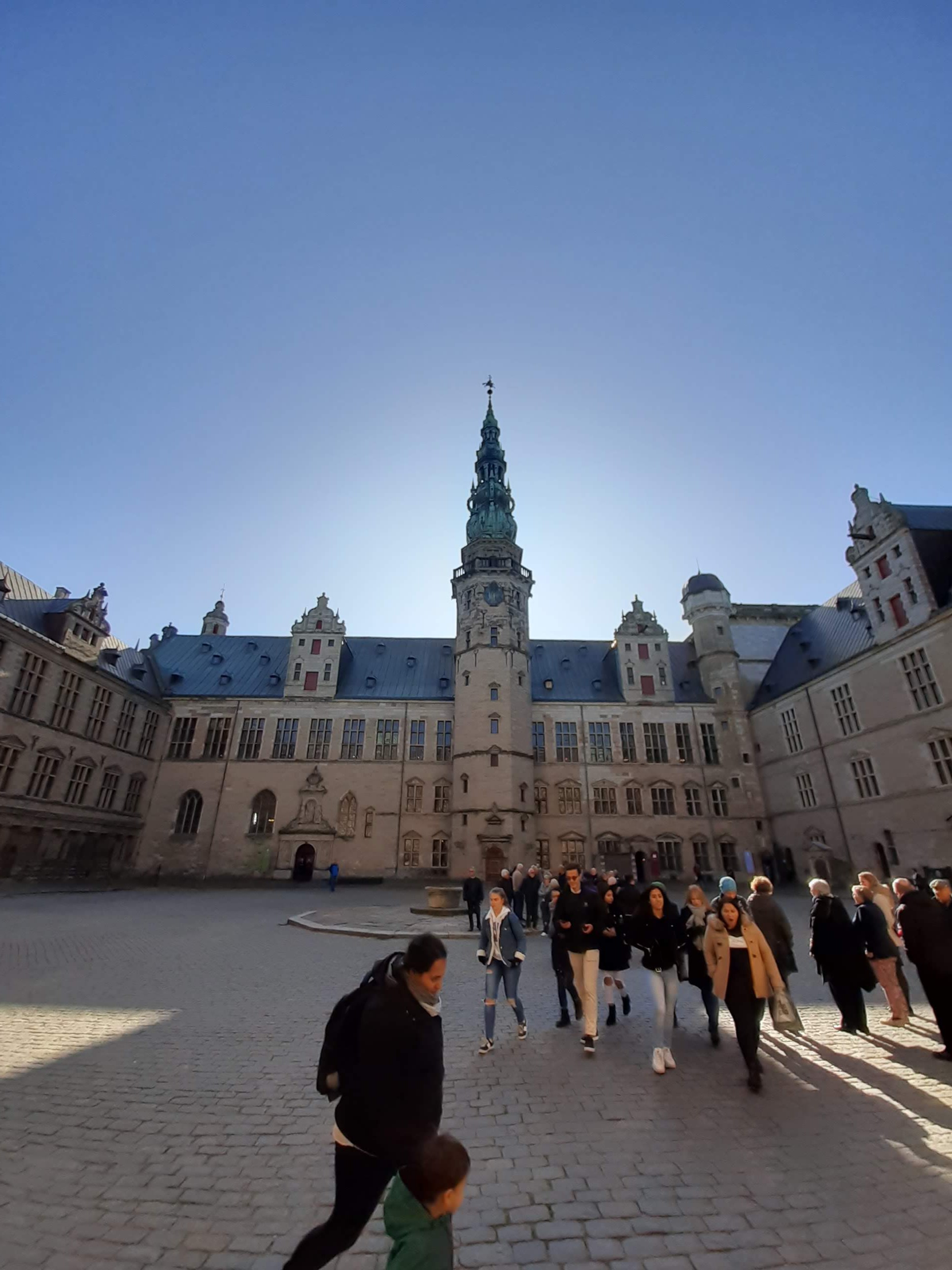 Kronborg Castle courtyard
