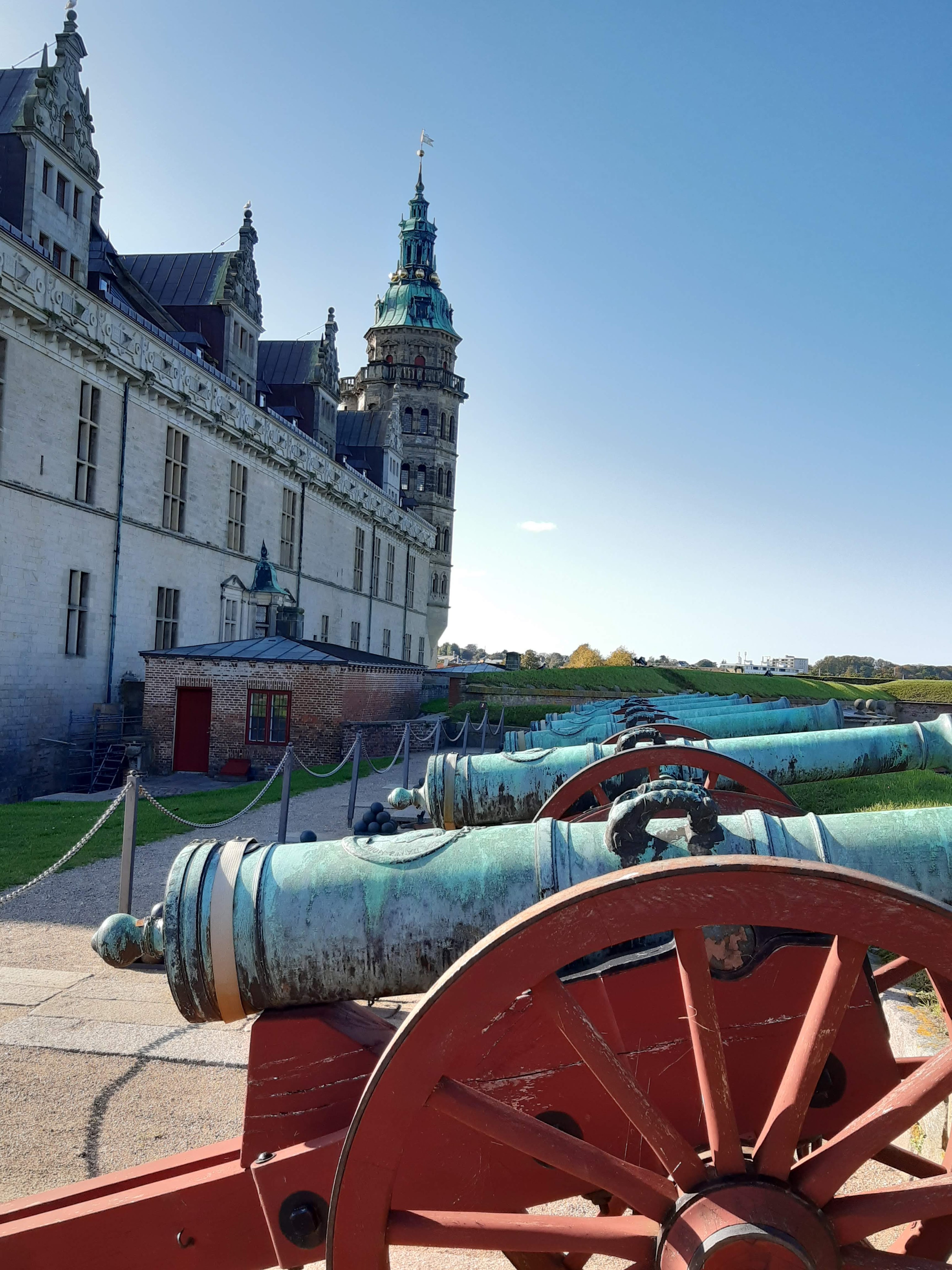 Kronborg Castle cannons
