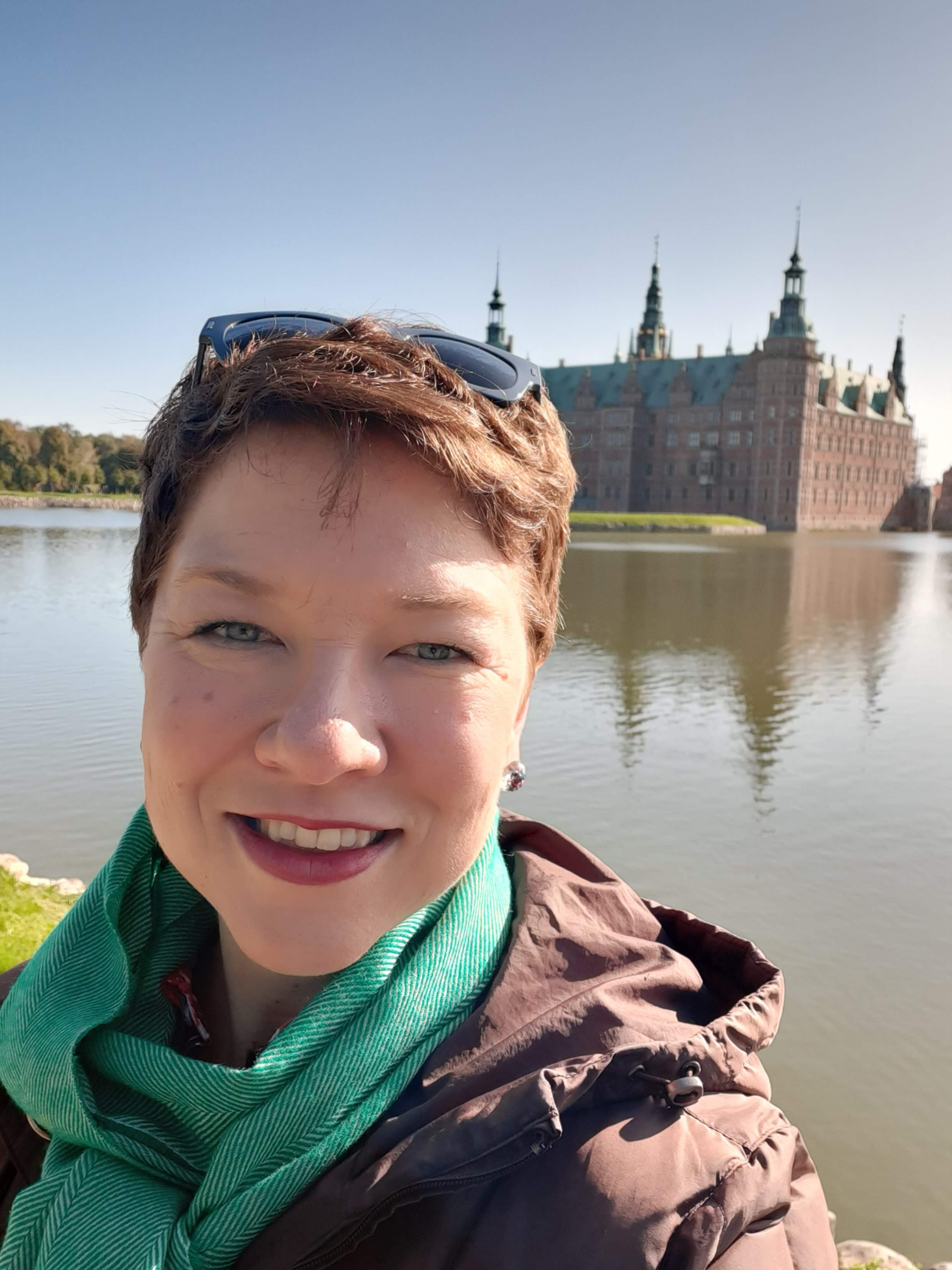 Elaine Matthews at Frederiksborg Castle